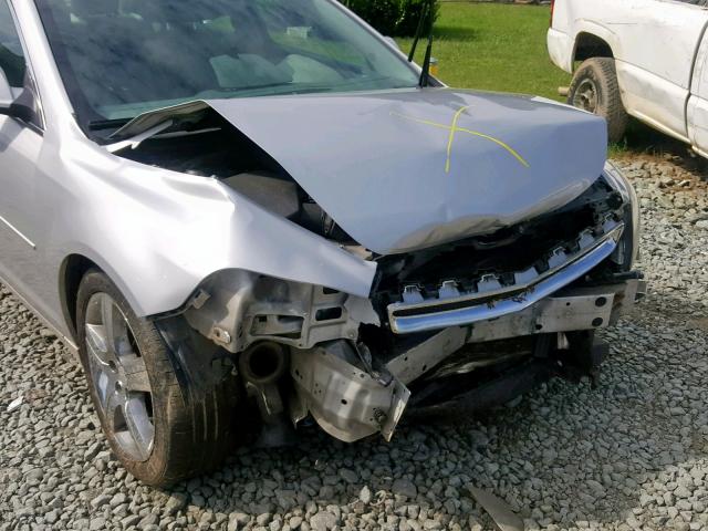 1G1ZC5E09CF263912 - 2012 CHEVROLET MALIBU 1LT 银色 照片 9