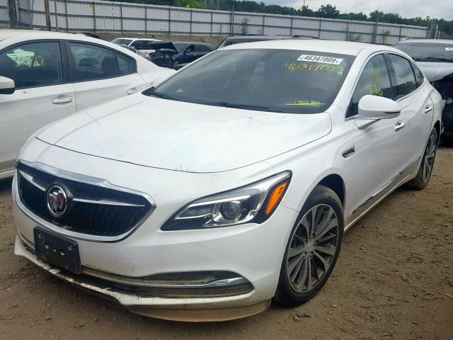 1G4ZP5SS4HU169923 - 2017 BUICK LACROSSE E WHITE photo 2