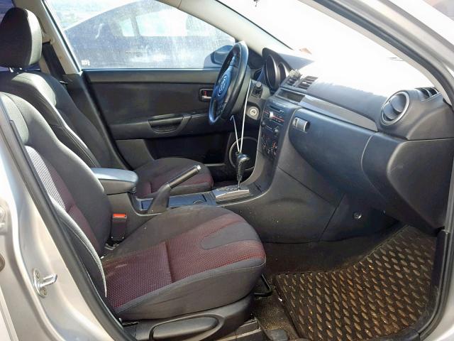 JM1BK123461422839 - 2006 MAZDA 3 S SILVER photo 5