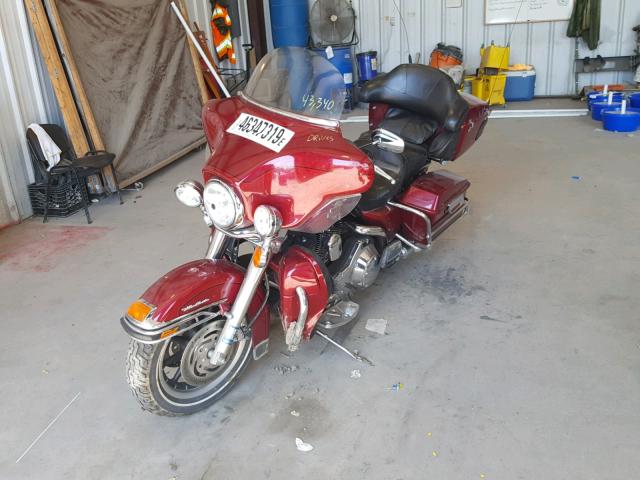 1HD1FCW166Y706824 - 2006 HARLEY-DAVIDSON FLHTCUI RED photo 2