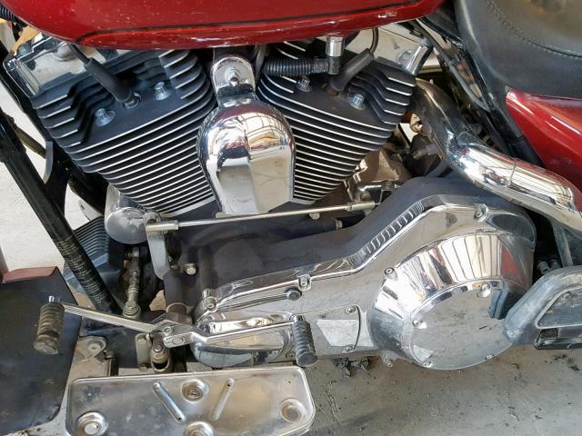 1HD1FCW166Y706824 - 2006 HARLEY-DAVIDSON FLHTCUI RED photo 7