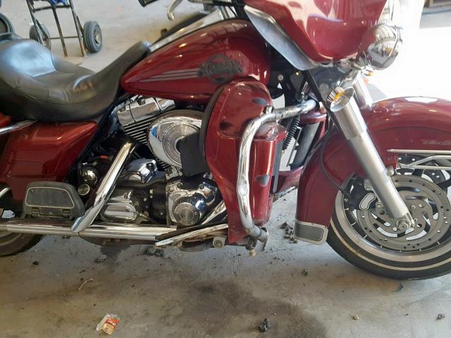 1HD1FCW166Y706824 - 2006 HARLEY-DAVIDSON FLHTCUI RED photo 9