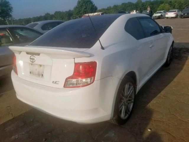 JTKJF5C7XB3004334 - 2011 TOYOTA SCION TC თეთრი ფოტო 4
