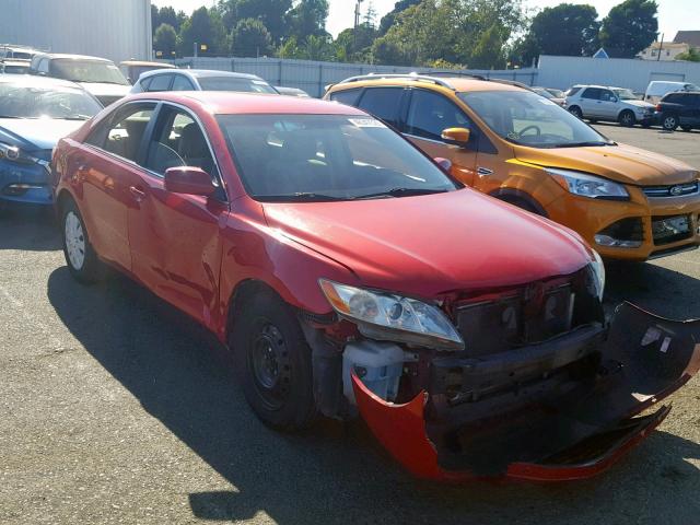 4T4BE46K49R113533 - 2009 TOYOTA CAMRY BASE RED photo 1