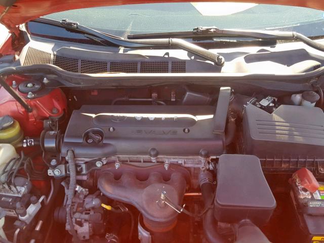 4T4BE46K49R113533 - 2009 TOYOTA CAMRY BASE RED photo 7