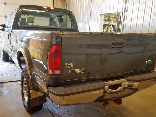 1FTSW31P84ED84462 - 2004 FORD F 350 CHARCOAL photo 3