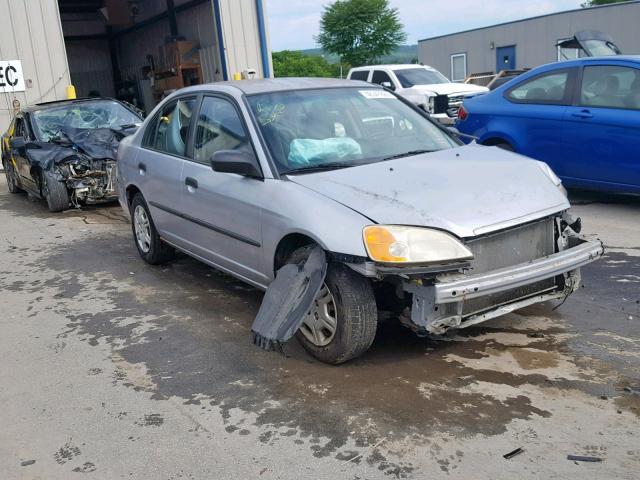 2HGES151X2H575181 - 2002 HONDA CIVIC DX SILVER photo 1