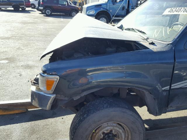 4TAVN01D5RZ165409 - 1994 TOYOTA PICKUP 1/2 GRAY photo 9