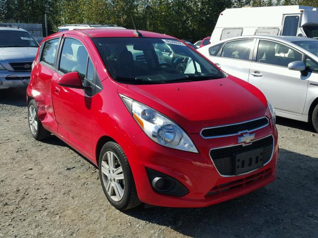 KL8CA6S91EC484476 - 2014 CHEVROLET SPARK LS RED photo 1