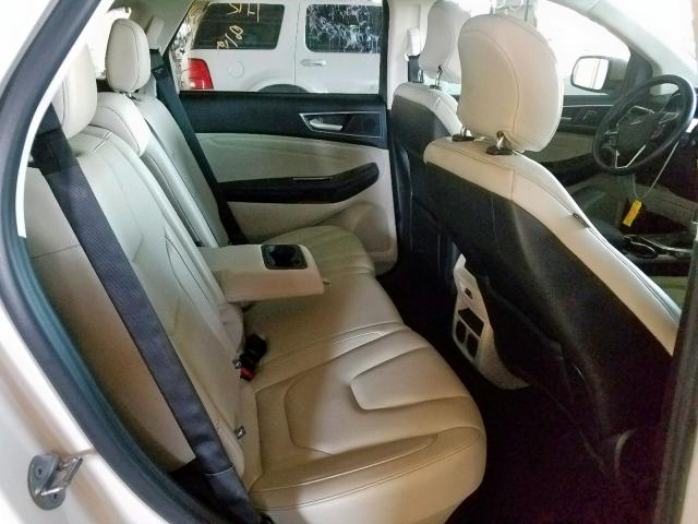 2FMPK3K94FBC17754 - 2015 FORD EDGE TITAN WHITE photo 6