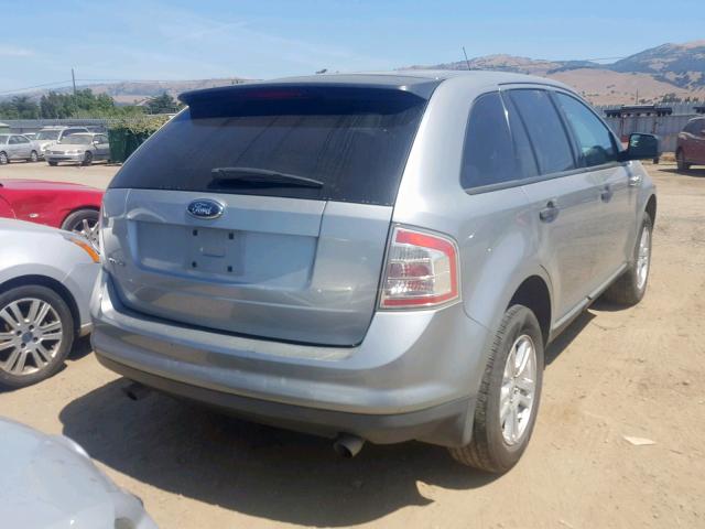 2FMDK36CX7BA91880 - 2007 FORD EDGE SE SILVER photo 4