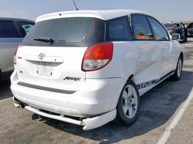 2T1KR32E43C071401 - 2003 TOYOTA COROLLA MA WHITE photo 4