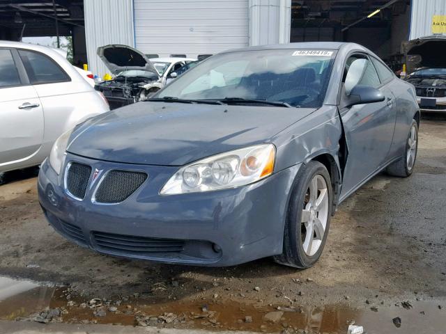 1G2ZH17N674267643 - 2007 PONTIAC G6 GT GRAY photo 2