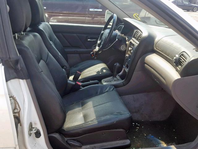 4S4BT63C855107487 - 2005 SUBARU BAJA TURBO WHITE photo 5