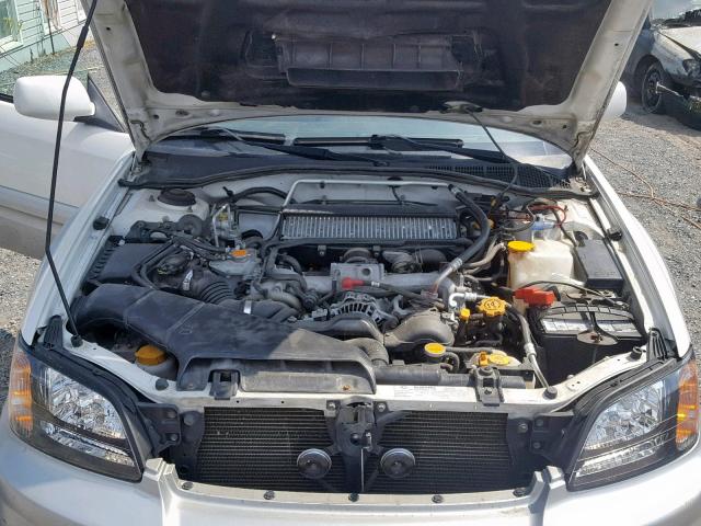 4S4BT63C855107487 - 2005 SUBARU BAJA TURBO WHITE photo 7