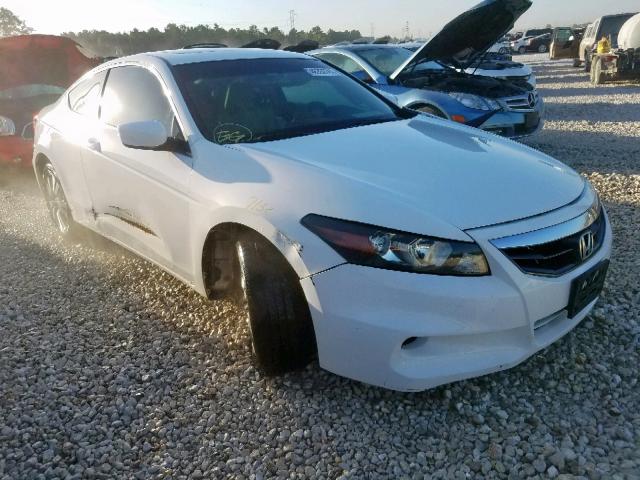 1HGCS1B8XCA012768 - 2012 HONDA ACCORD EXL WHITE photo 1