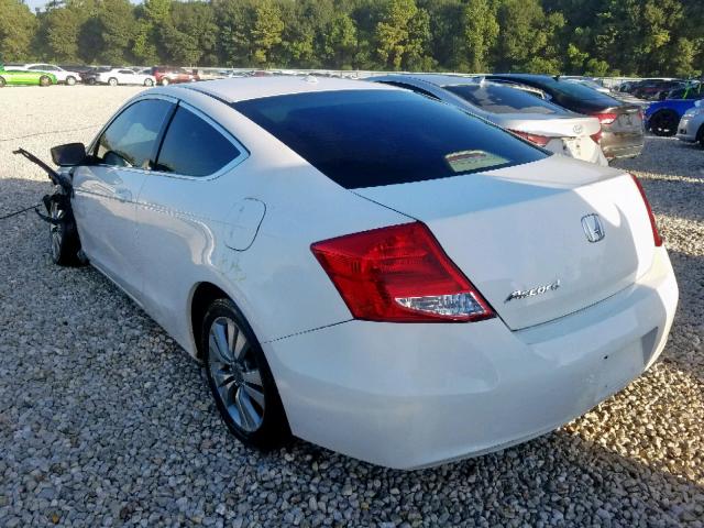 1HGCS1B8XCA012768 - 2012 HONDA ACCORD EXL WHITE photo 3