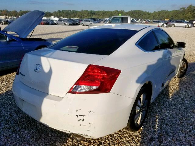 1HGCS1B8XCA012768 - 2012 HONDA ACCORD EXL WHITE photo 4