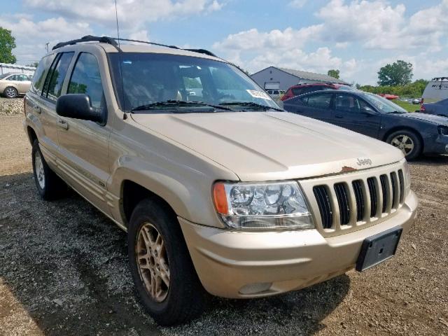 1J4GW58S1YC246401 - 2000 JEEP GRAND CHER BEIGE photo 1