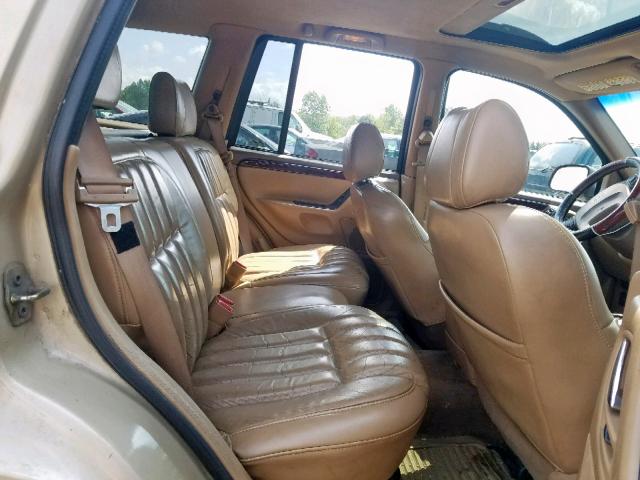 1J4GW58S1YC246401 - 2000 JEEP GRAND CHER BEIGE photo 6