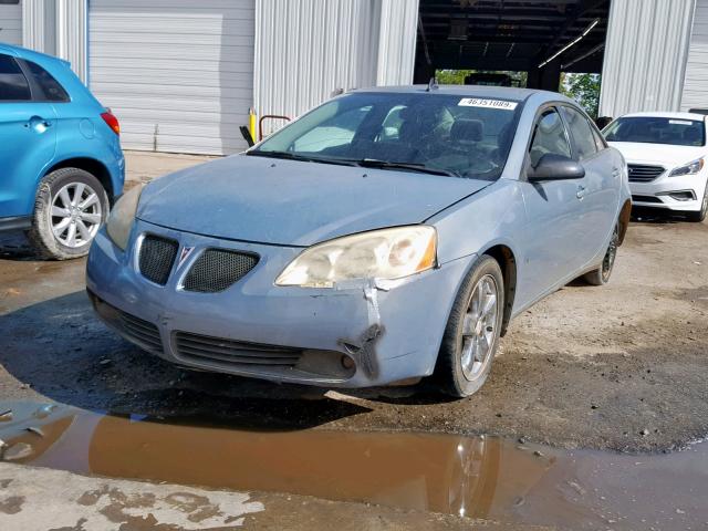 1G2ZH57N884217397 - 2008 PONTIAC G6 GT BLUE photo 2