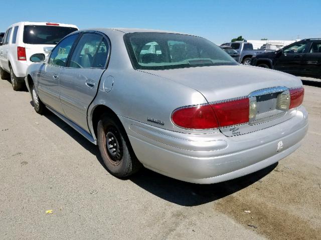 1G4HP54K624172175 - 2002 BUICK LESABRE CU SILVER photo 3