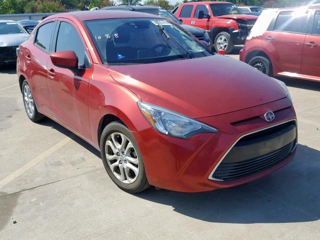 3MYDLBZV3GY107080 - 2016 TOYOTA SCION IA RED photo 1