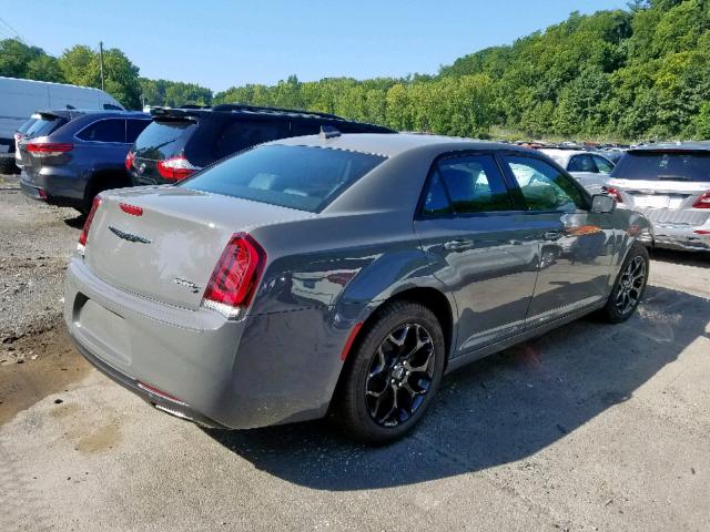 2C3CCAGG0KH648728 - 2019 CHRYSLER 300 S GRAY photo 4