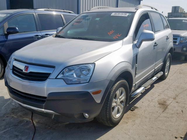 3GSDL43NX9S593240 - 2009 SATURN VUE XE SILVER photo 2