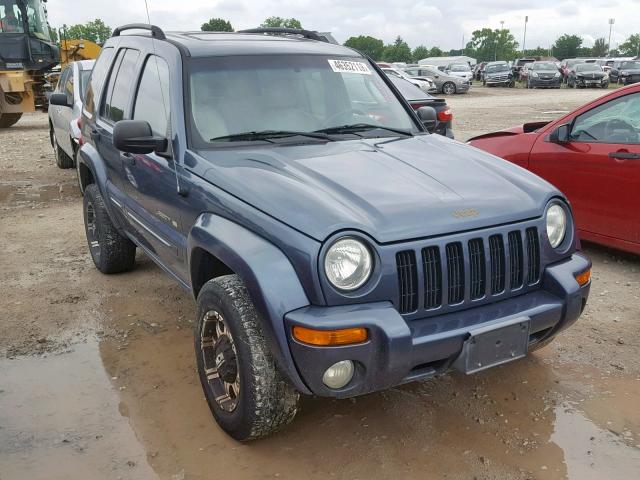 1J4GL58KX2W277046 - 2002 JEEP LIBERTY LI BLUE photo 1