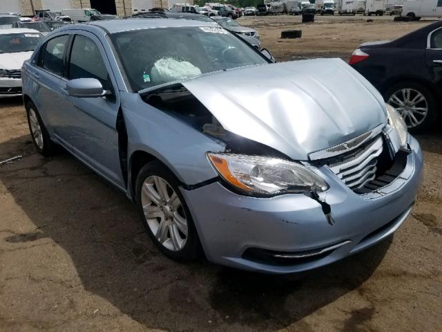 1C3CCBBB8CN186199 - 2012 CHRYSLER 200 TOURIN BLUE photo 1