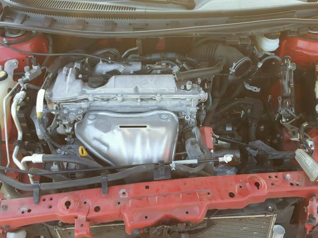 JTKJF5C71E3074471 - 2014 TOYOTA SCION TC RED photo 7