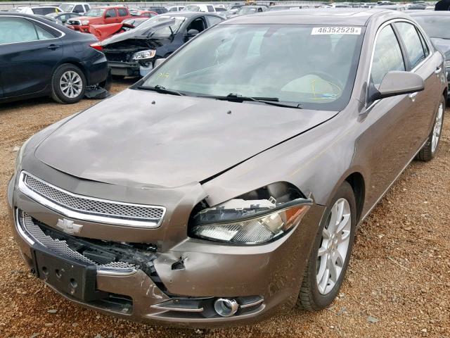 1G1ZE5E74BF263497 - 2011 CHEVROLET MALIBU LTZ ყავისფერი ფოტო 2