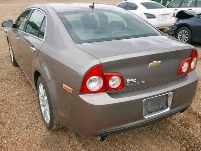 1G1ZE5E74BF263497 - 2011 CHEVROLET MALIBU LTZ ყავისფერი ფოტო 3