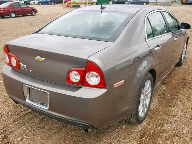 1G1ZE5E74BF263497 - 2011 CHEVROLET MALIBU LTZ ყავისფერი ფოტო 4