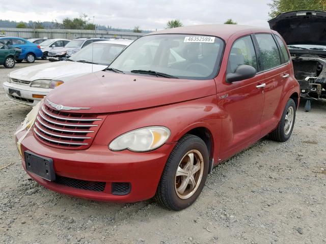 3A4FY48B26T263449 - 2006 CHRYSLER PT CRUISER RED photo 2