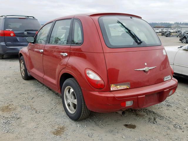 3A4FY48B26T263449 - 2006 CHRYSLER PT CRUISER RED photo 3