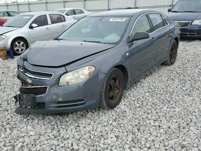 1G1ZG57B68F189066 - 2008 CHEVROLET MALIBU LS 灰色 照片 2