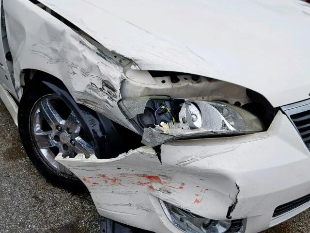 1G1ZU57N67F137874 - 2007 CHEVROLET MALIBU LTZ 白色 照片 9