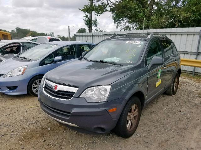 3GSCL33P58S637828 - 2008 SATURN VUE XE GRAY photo 2