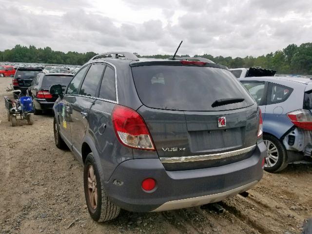 3GSCL33P58S637828 - 2008 SATURN VUE XE GRAY photo 3