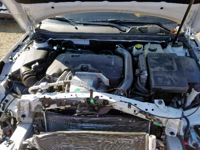 2G4GL5EX2H9108593 - 2017 BUICK REGAL SPOR WHITE photo 7