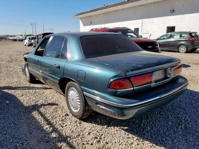 1G4HP52K8VH591435 - 1997 BUICK LESABRE CU GREEN photo 3