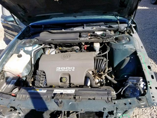 1G4HP52K8VH591435 - 1997 BUICK LESABRE CU GREEN photo 7