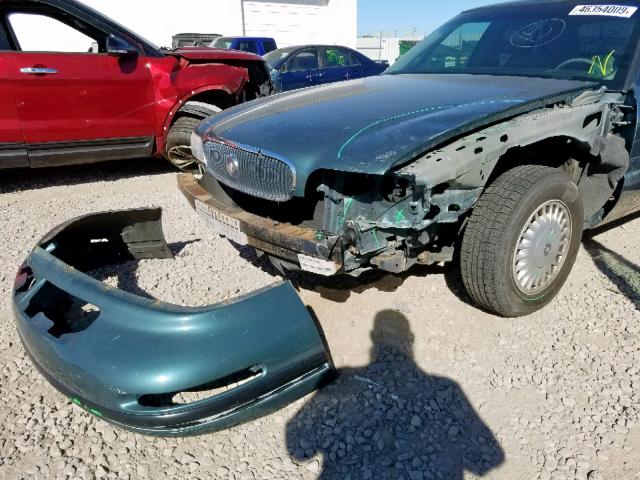 1G4HP52K8VH591435 - 1997 BUICK LESABRE CU GREEN photo 9