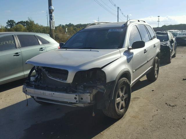 YV1CM59H041093295 - 2004 VOLVO XC90 SILVER photo 2