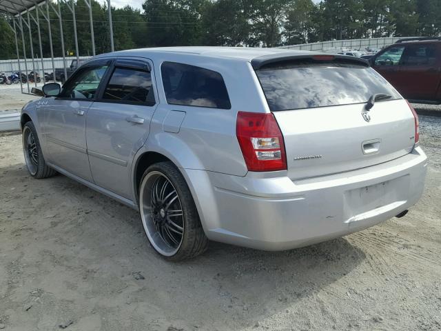 2D4FV47V17H623026 - 2007 DODGE MAGNUM SXT SILVER photo 3