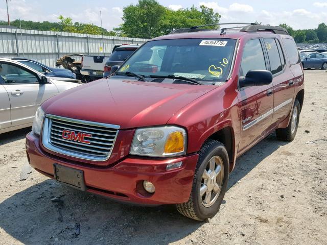 1GKET16S566128496 - 2006 GMC ENVOY XL MAROON photo 2