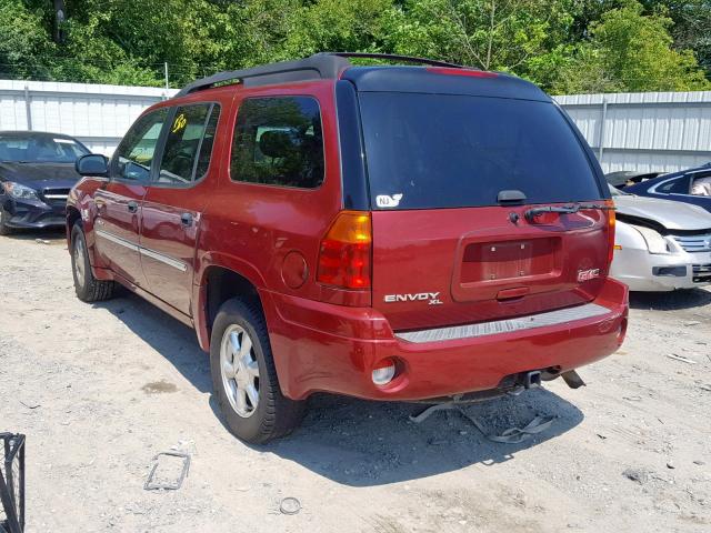 1GKET16S566128496 - 2006 GMC ENVOY XL MAROON photo 3