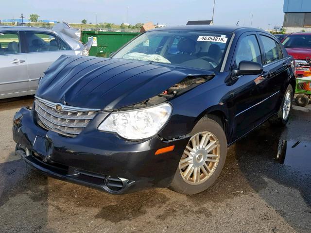 1C3LC56K47N681078 - 2007 CHRYSLER SEBRING TO BLACK photo 2